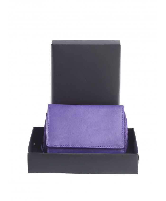 Plain Black Medium Purse Gift Box Stafford Wholesale